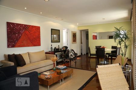 Sala de apartamento à venda com 3 quartos, 128m² em Paineiras do Morumbi, São Paulo