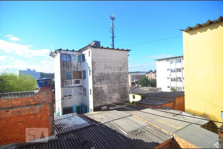 Vista Sala de apartamento para alugar com 1 quarto, 22m² em Guajuviras, Canoas