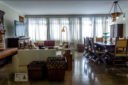 Sala de apartamento à venda com 3 quartos, 167m² em Higienópolis, São Paulo