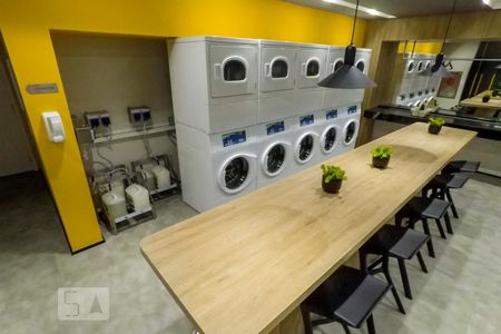 Studio para alugar com 25m², 1 quarto e sem vagaLavanderia