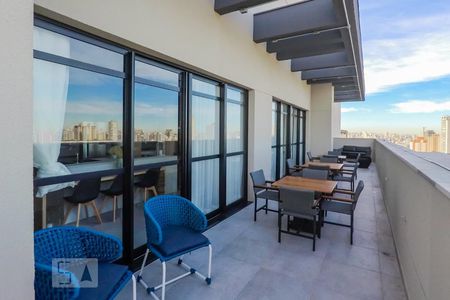 Studio para alugar com 25m², 1 quarto e sem vagaTerraço