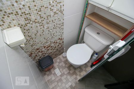 Apartamento à venda com 40m², 1 quarto e sem vagaBanheiro da Suíte