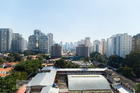 Apartamento à venda com 105m², 3 quartos e 2 vagasVista da varanda do quarto 2 