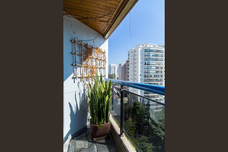 Varanda de apartamento à venda com 3 quartos, 105m² em Brooklin, São Paulo