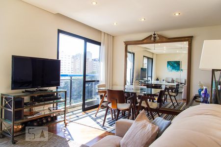 Detalhe Sala de apartamento à venda com 3 quartos, 105m² em Brooklin, São Paulo