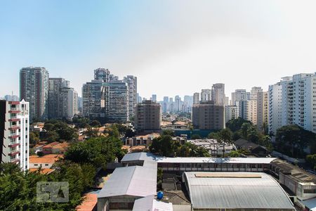 Vista da varanda  de apartamento à venda com 3 quartos, 105m² em Brooklin, São Paulo