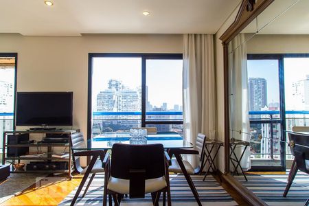 Sala de apartamento à venda com 3 quartos, 105m² em Brooklin, São Paulo