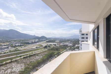 Varanda da Sala de apartamento à venda com 3 quartos, 82m² em Recreio dos Bandeirantes, Rio de Janeiro