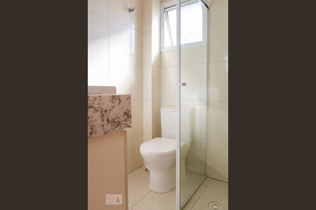 Banheiro Social de apartamento para alugar com 1 quarto, 53m² em Nova Gerty, São Caetano do Sul