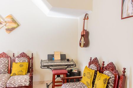 Sala de casa à venda com 3 quartos, 141m² em Vila Francisco Matarazzo, Santo André