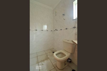 Banheiro da Suíte de apartamento à venda com 3 quartos, 90m² em Parque das Nações, Santo André