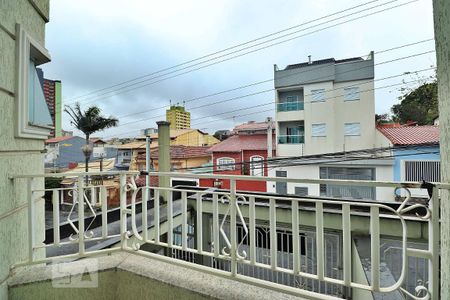 Varanda da Suíte de apartamento à venda com 3 quartos, 90m² em Parque das Nações, Santo André