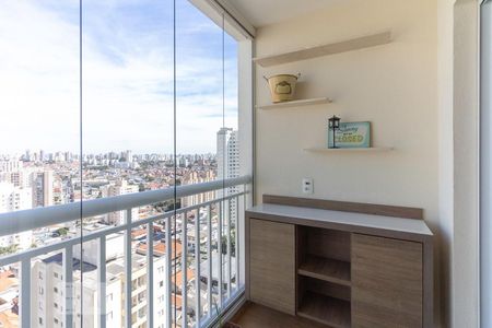 Varanda da Sala de apartamento para alugar com 2 quartos, 65m² em Vila Vera, São Paulo