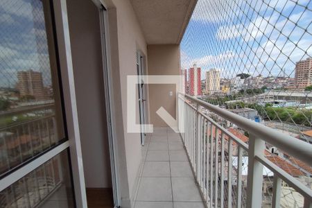 Varanda da Sala de apartamento para alugar com 1 quarto, 28m² em Vila Penteado, São Paulo