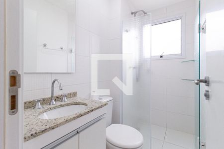 Apartamento para alugar com 58m², 2 quartos e 1 vaga Apartamento para alugar com 58m², 2 quartos e 1 vagaBanheiro da suíte
