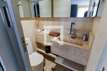 Lavabo de apartamento à venda com 3 quartos, 124m² em Vila Andrade, São Paulo