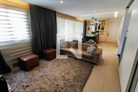 Sala de apartamento à venda com 3 quartos, 124m² em Vila Andrade, São Paulo