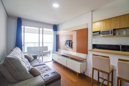 Sala de apartamento para alugar com 2 quartos, 69m² em Jardim Aeroporto, São Paulo