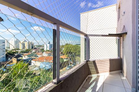 Sacada da suíte de apartamento à venda com 2 quartos, 68m² em Bonfim, Campinas
