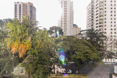 Vista Sala de apartamento à venda com 1 quarto, 45m² em Campo Belo, São Paulo