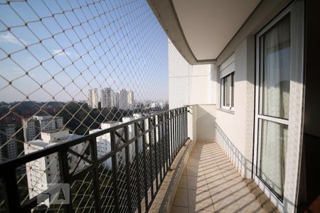 Varanda  de apartamento para alugar com 2 quartos, 92m² em Jardim Taquaral, São Paulo