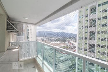 Varanda da Sala de apartamento para alugar com 3 quartos, 96m² em Recreio dos Bandeirantes, Rio de Janeiro