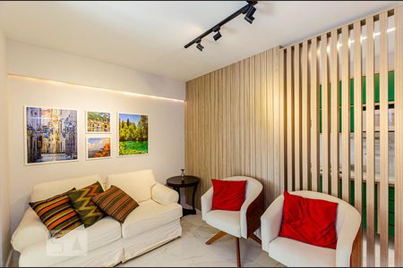 Sala de apartamento à venda com 1 quarto, 50m² em Icaraí, Niterói