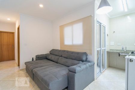 Sala de apartamento para alugar com 2 quartos, 53m² em Vila Progresso, Santo André