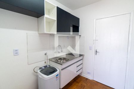 Cozinha e Área de Serviço de kitnet/studio para alugar com 1 quarto, 22m² em Parque Jabaquara, São Paulo