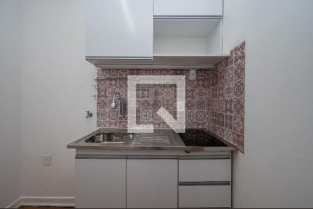 Cozinha de kitnet/studio para alugar com 1 quarto, 25m² em Jabaquara, São Paulo