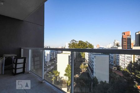 Varanda de kitnet/studio para alugar com 1 quarto, 35m² em Real Parque, São Paulo