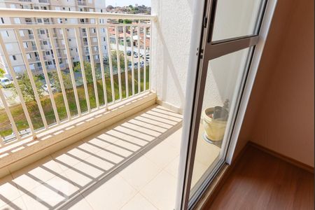Varanda de apartamento para alugar com 2 quartos, 57m² em Residencial Parque da Fazenda, Campinas