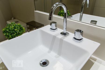 Apartamento para alugar com 97m², 3 quartos e 2 vagasBanheiro da suíte 1 - Torneira