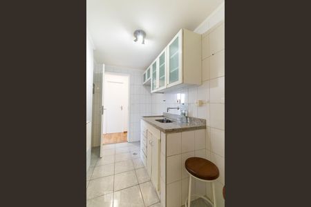 Cozinha de apartamento para alugar com 1 quarto, 35m² em Pinheiros, São Paulo