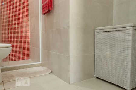 Casa para alugar com 140m², 2 quartos e 1 vagaDetalhe do banheiro da suíte 2