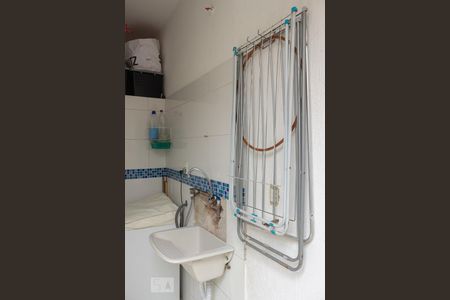 Casa para alugar com 140m², 2 quartos e 1 vagaDetalhe da área de serviço