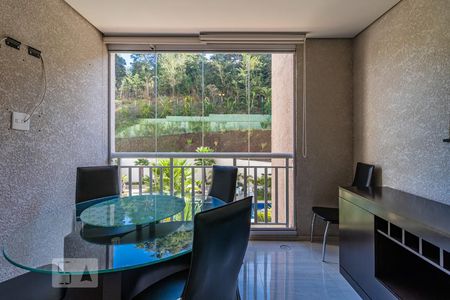 Varanda da Sala de apartamento para alugar com 2 quartos, 72m² em Tamboré, Santana de Parnaíba