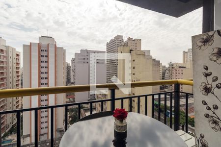 Varanda de kitnet/studio à venda com 1 quarto, 26m² em Campos Elíseos, São Paulo