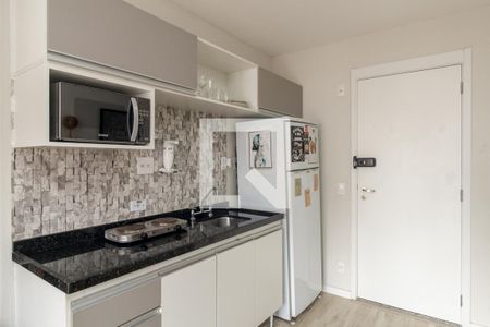 Cozinha de kitnet/studio à venda com 1 quarto, 26m² em Campos Elíseos, São Paulo