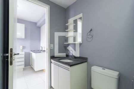 Apartamento à venda com 32m², 1 quarto e sem vaga Apartamento à venda com 32m², 1 quarto e sem vagaBanheiro