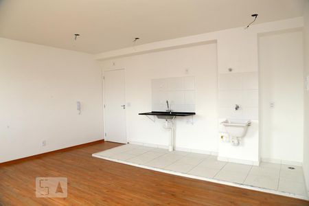 Sala/Cozinha de apartamento para alugar com 1 quarto, 41m² em Paraíso do Morumbi, São Paulo