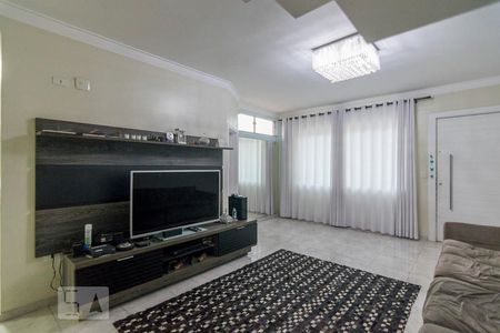 Sala de casa à venda com 3 quartos, 266m² em Vila Alzira, Santo André
