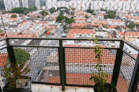 Sacada Sala de apartamento à venda com 2 quartos, 67m² em Jardim Sabará, São Paulo