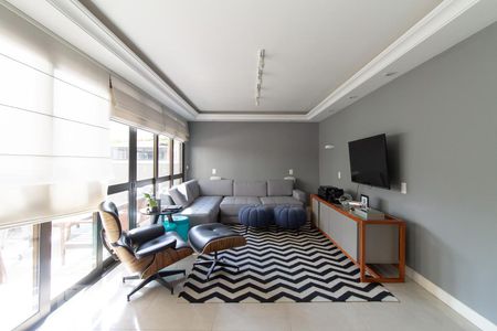 Sala de apartamento à venda com 3 quartos, 181m² em Auxiliadora, Porto Alegre