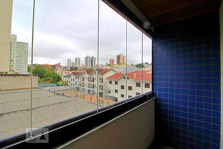 Varanda da Sala de apartamento para alugar com 3 quartos, 72m² em Vila Valparaiso, Santo André
