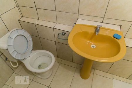 Banheiro - Detalhe de kitnet/studio para alugar com 1 quarto, 40m² em Vila Campestre, São Paulo