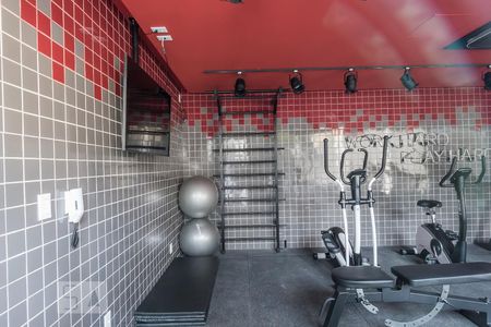 Studio para alugar com 22m², 1 quarto e sem vaga Studio para alugar com 22m², 1 quarto e sem vagaÁrea Comum - Academia