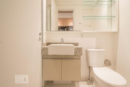 Studio para alugar com 22m², 1 quarto e sem vaga Studio para alugar com 22m², 1 quarto e sem vagaBanheiro