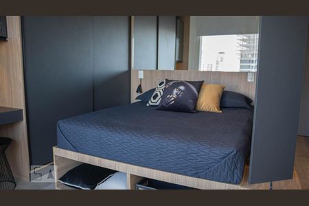 Quarto - Armários de kitnet/studio para alugar com 1 quarto, 32m² em Pinheiros, São Paulo