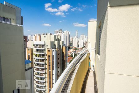 Varanda de apartamento para alugar com 3 quartos, 110m² em Vila Gomes Cardim, São Paulo